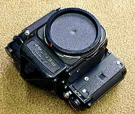 ピンホールカメラ ペンタックス6×7body